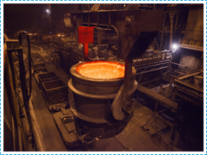 steel-melting-casting-process