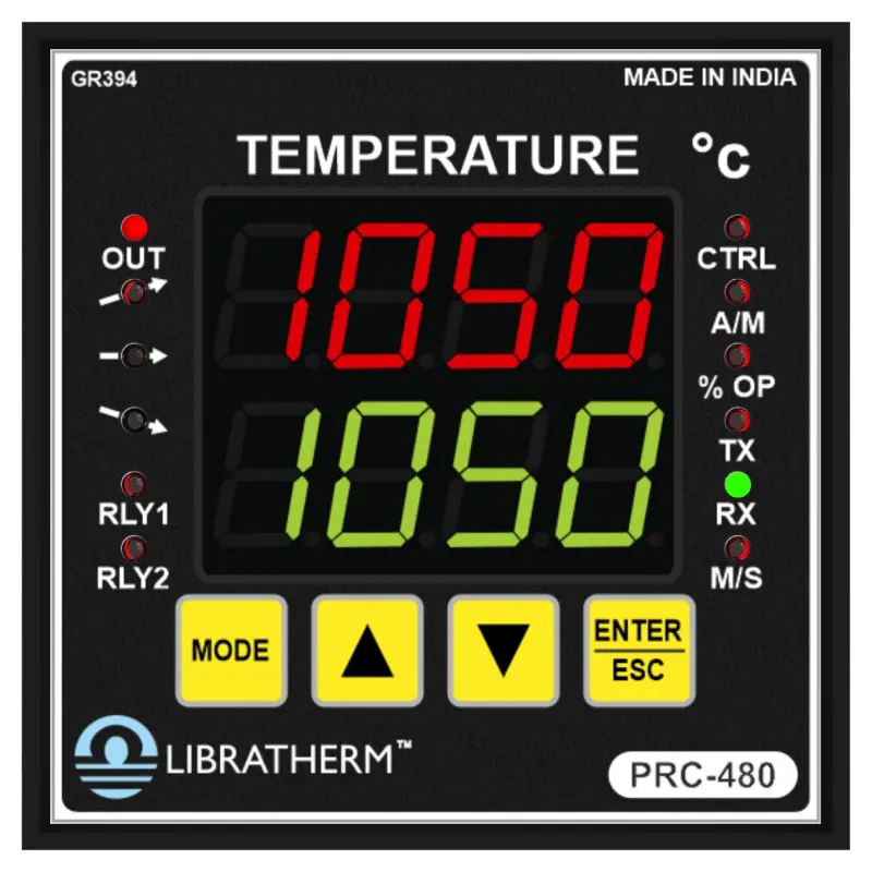 Thermomart Plug & Play PID Ramp/Soak Temperature Controller For Kiln/Oven - 60 Segment, °F